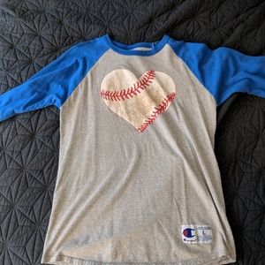 Blue Baseball Shirt